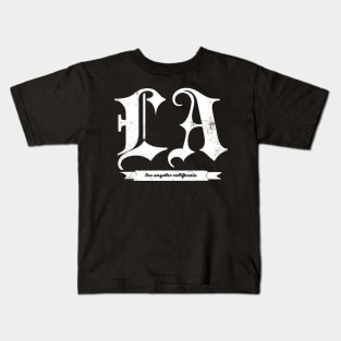 LA Los Angeles California Hip Classic Vintage Style Kids T-Shirt